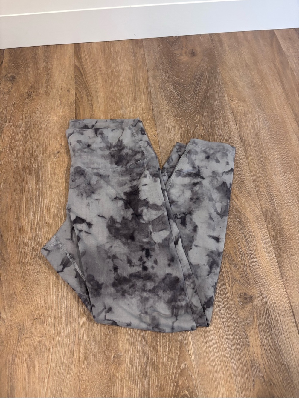 NOBULL Gray Tie-Dye High-Rise Leggings